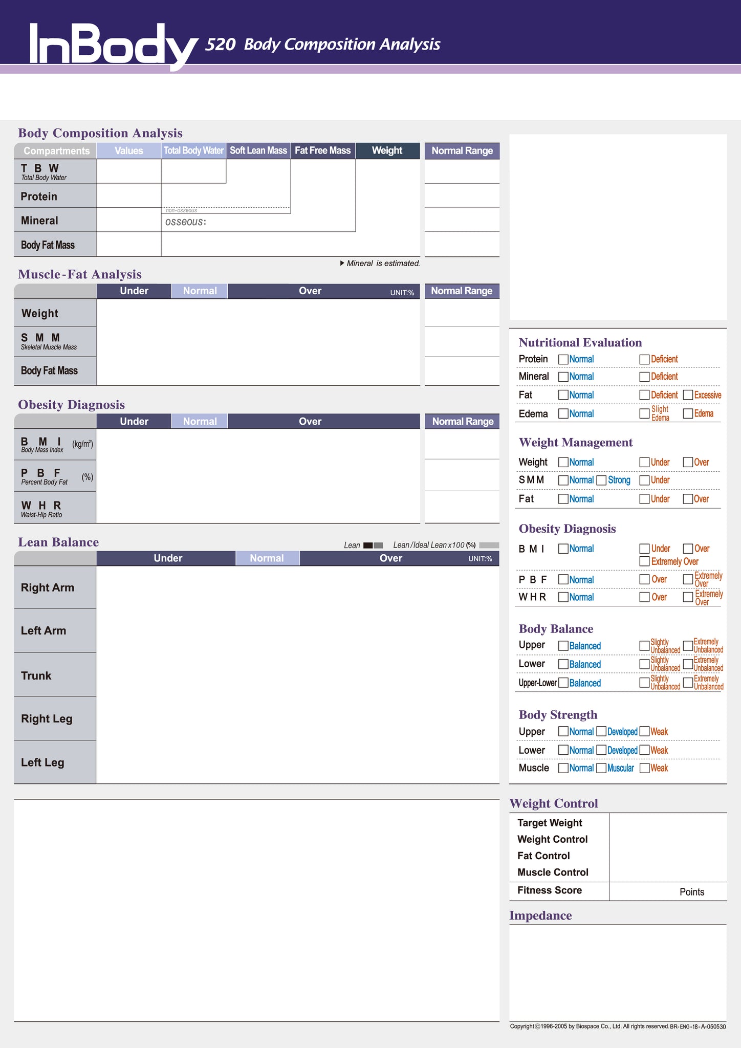 Inbody Sheet.pdf InBody Result Sheets (Qty: 500 sheets*) – InBody UK