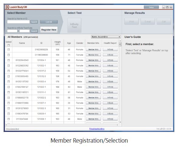 PC Based Data Management - Lookin'Body 120 Software – InBody UK